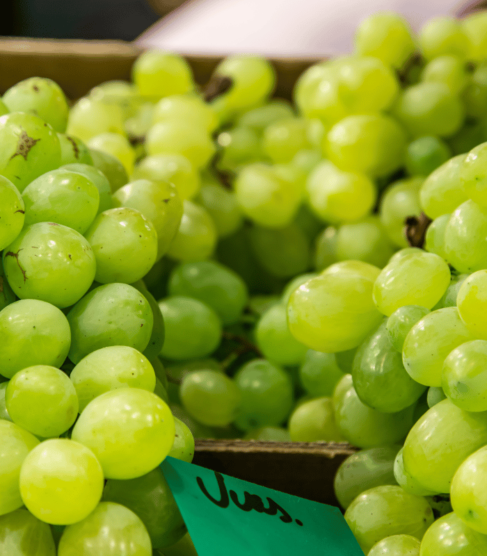 Green grapes